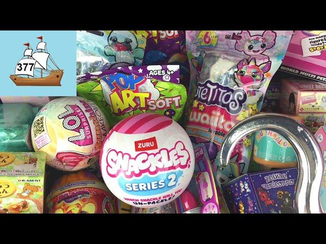 Blind Bag Ship 377: Snackles Series 2, Tokidoki Unicornos, Littlest Pet Shop, Pop Soft, Disney TWST