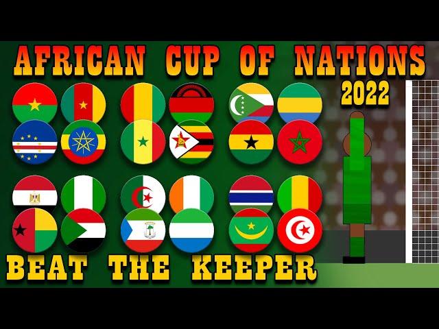 Beat The Keeper African Cup of Nations 2022 - Group Stages to Final Random Predictions