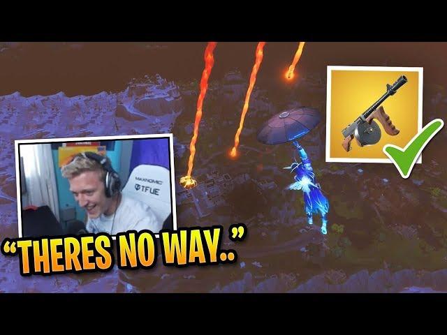 Tfue Watches Tilted Towers Get DESTROYED & Drum Gun UNVAULTED!