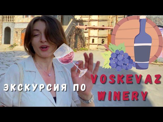 Винодельня Voskevaz | Дегустация армянского вина | Vlog | Shushan Vlogs