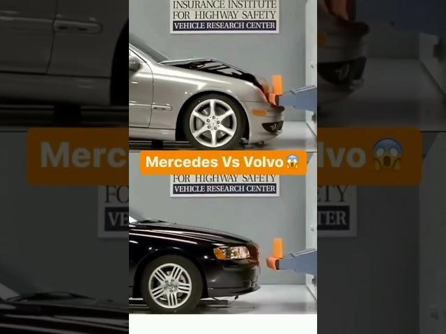 Mercedes Vs Volvo Crash Test