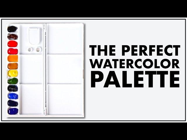 Simple Way to Set Up the Perfect Watercolor Palette…