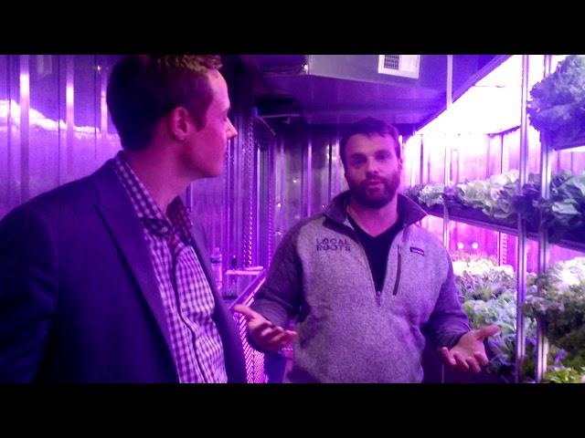 Join us as we check out Local Roots shipping container farms