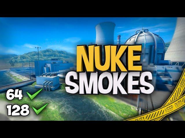 20 Nuke SMOKES You Must Know - CS:GO