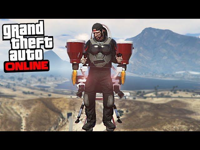 GTA Online - I FINALLY DID IT (JET PACK)