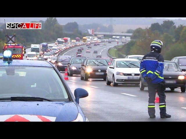 Week-ends sous pression : forces de l'ordre en action sur l'A10