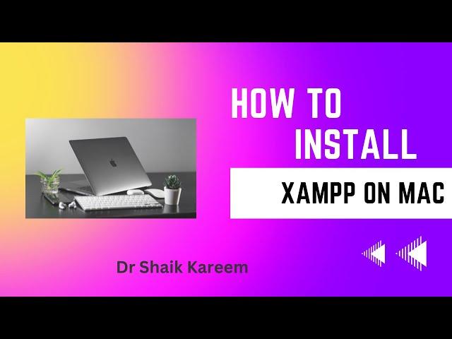 How to Install XAMPP 8.2.4  on Mac | 2023 | #apple #macm1 #xamppserver #php  #mysqlserver #2023