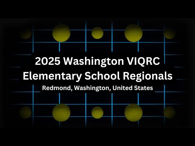 2025 Washington VIQRC ES Regional Championship at Redmond | Vex Rapid Relay