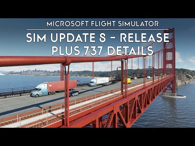 Microsoft Flight Simulator - Improved Ground Traffic, New 737 Footage, Sim Update 8 Releases Mon.