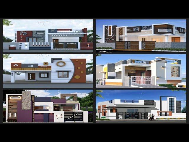 Small House Front Elevation Designs   Single Floor House Front View Designs#housedesign