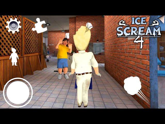 Playing As The Real “OFFICIAL ROD SULLIVAN” & Attacking Enemies In Ice Scream 4 Mod Menu!