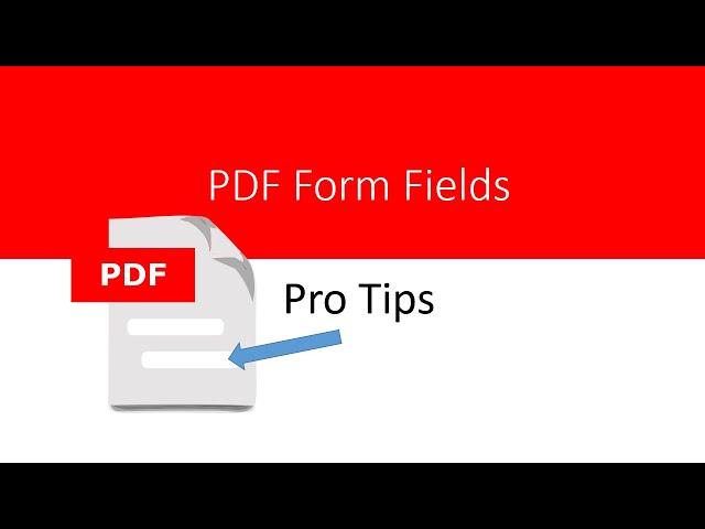 Create Fillable Forms Using Adobe® Acrobat® DC - 2021 Pro Tips