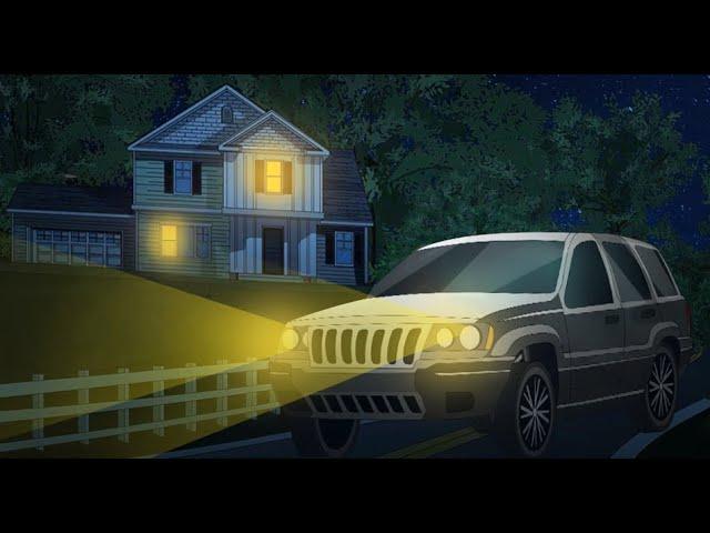 7 DRIVING HOME AT NIGHT Horror Stories Animated