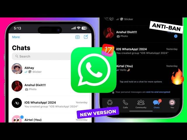  install Full iOS WhatsApp on Android 2024 | iPhone WhatsApp For Android *New Update*