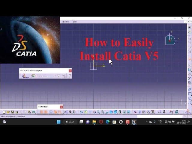 How to easily install CATIA V5 R20/21 #CATIA #Easily #Installation