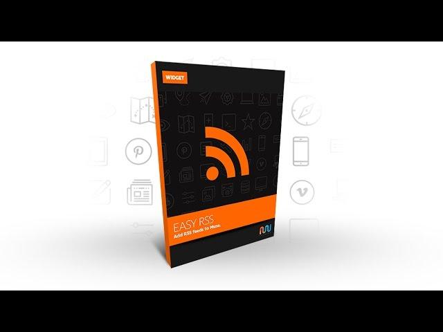 How to embed RSS feeds in seconds to Adobe Muse with Easy RSS