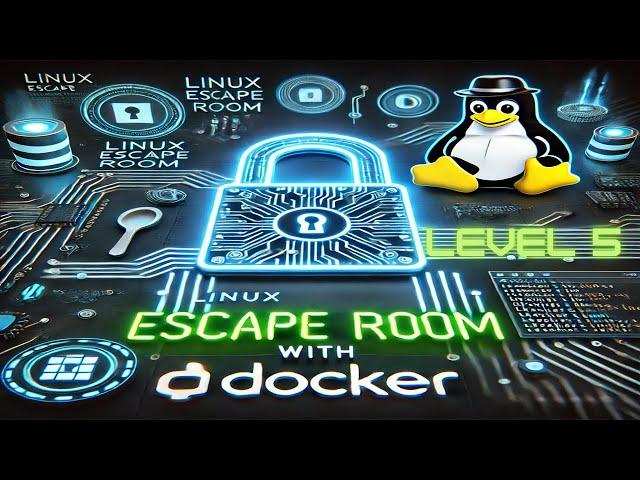 Linux Escape Room: Level 5 Find Your Way Out