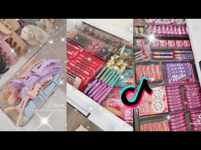 random refill and restock organizing tiktok compilation 