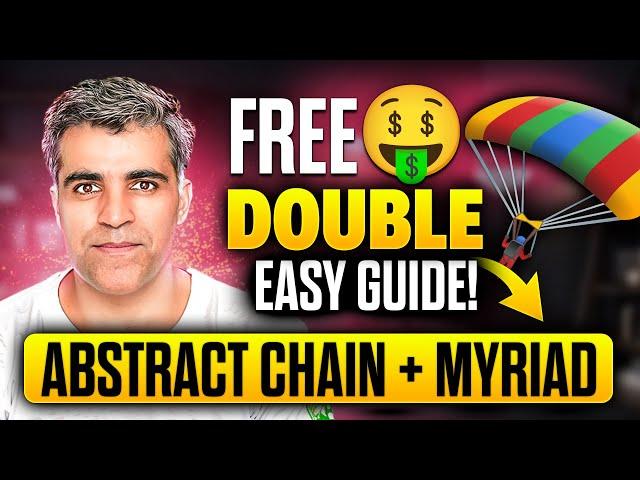 FREE Crypto Airdrops!  Step by Step Guide for Abstract Chain & Myriad Markets 2025