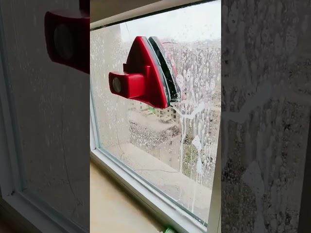 Double Side Magnetic Window Cleaner Brush Tool Product Link in Description & Comments!