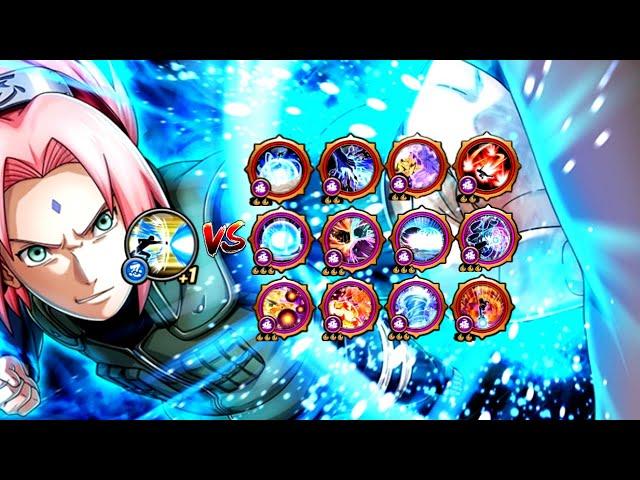 BROKEN!! Sakura War 100 Healings: Adamantine Strike VS EX Ultimate Jutsus - NxB NV