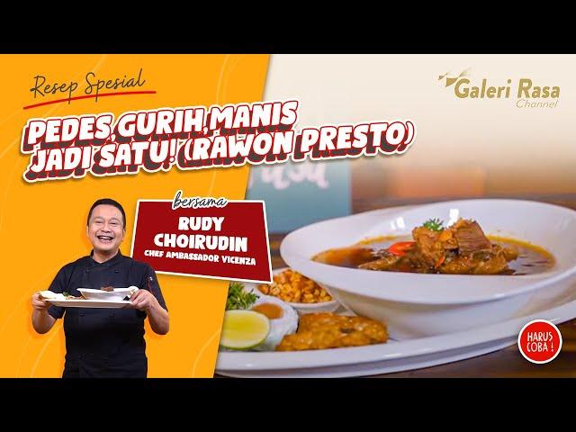 RUDY CHOIRUDIN | PEDES GURIH MANIS JADI SATU! ~ RAWON PRESTO