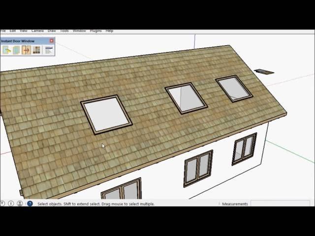 SketchUp Instant Window Basic Parameters | Vali Architects