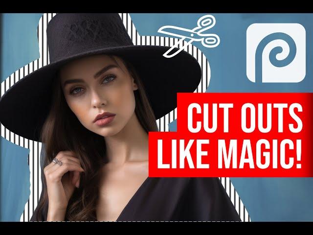 Photopea MAGIC CUT Tutorial - master CUT OUTS in no time!