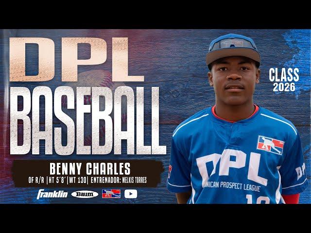 BENNY CHARLES | CLASS  2026 - DPL BASEBALL 