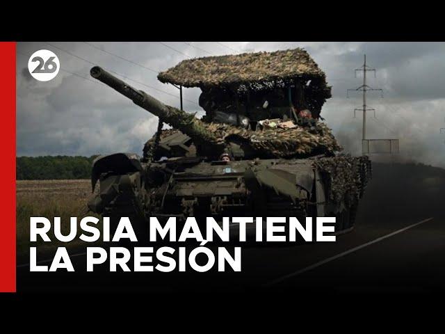 RUSIA podría sacar sus tropas de DONETSK para trasladarlas a KURSK ante el AVENCE UCRANIANO