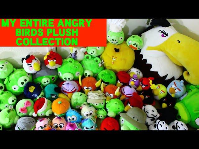 MY ENTIRE ANGRY BIRDS PLUSH COLLECTION