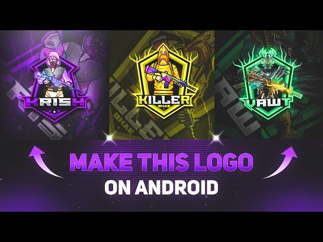 How to Make Gaming Logo | How to Make BGMI Mascot Logo | Mascot Logo Tutorial | Gaming Mascot Logo