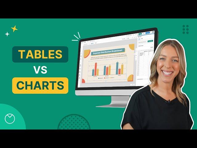 Tables Vs Charts Which One To Use & When?