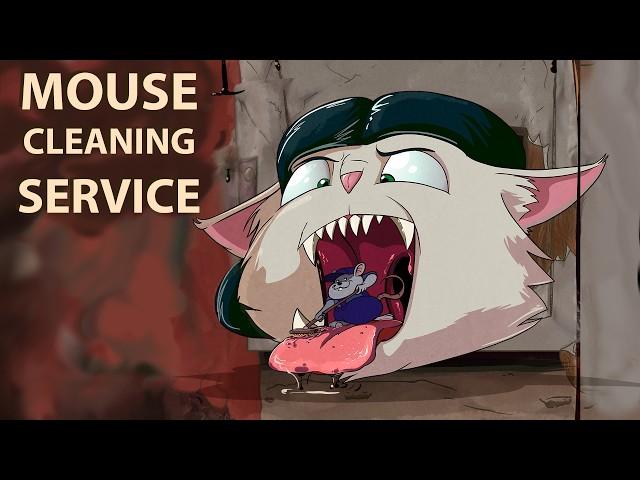 MOUSE CLEANING SERVICE  (2D Student Animation)