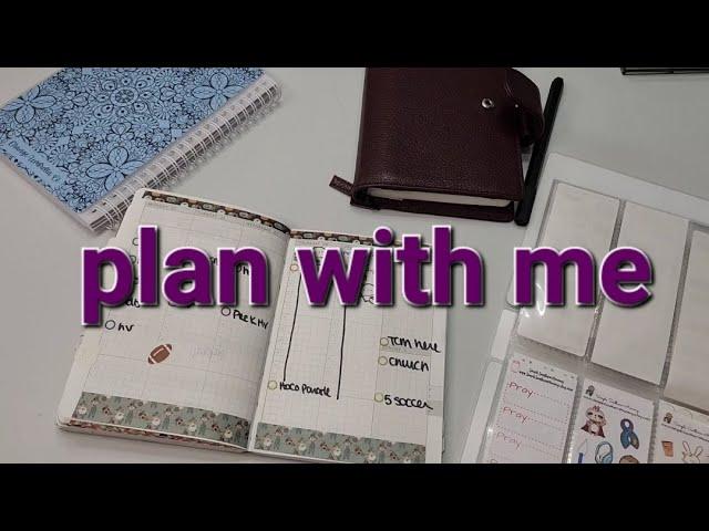 PLAN WITH ME | WONDERLAND222 A6 EVERY DAY CARRY & HALF YEAR NOTEBOOK SEPT 25-OCT 1