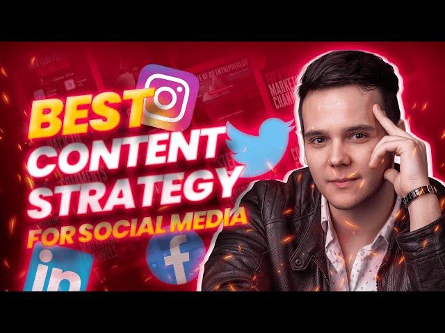 How To Create A SOCIAL MEDIA Content Strategy