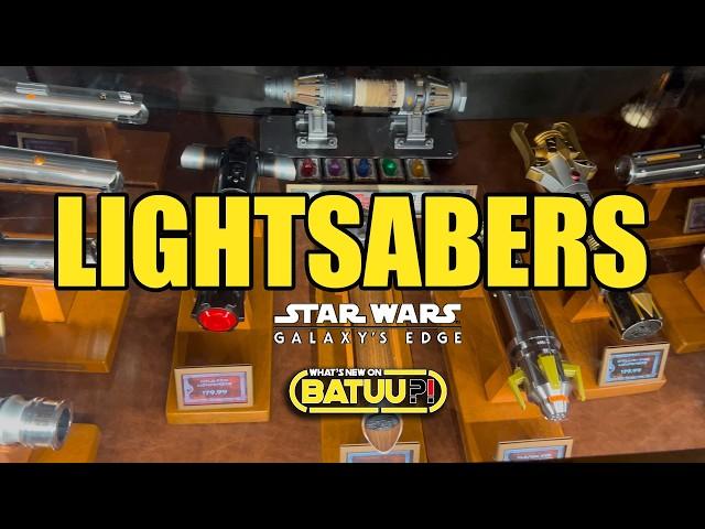 Every Star Wars Lightsaber at Galaxy's Edge | Walt Disney World | Hollywood Studios + HUGE SALE !!