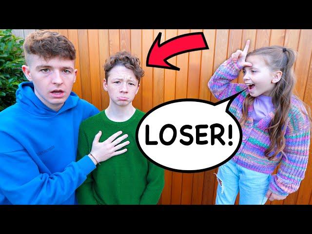 Our NEW ADOPTED sister BULLIES My Little Brother..