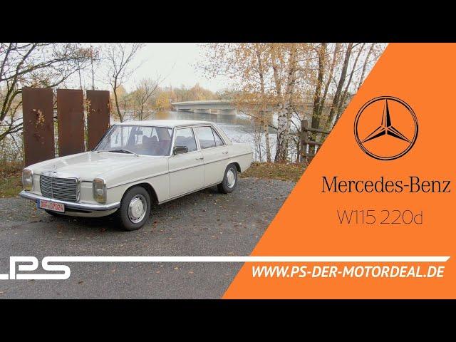 Mercedes Benz W115 /8 220d Test I PS - der Motordeal