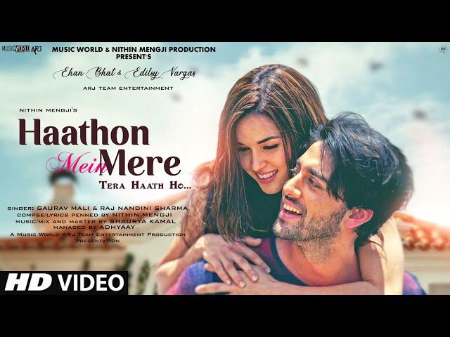 Haathon Mein Mere Tera Haath Ho - New Song 2022 | New Hindi Song | Romantic Song | Video Song