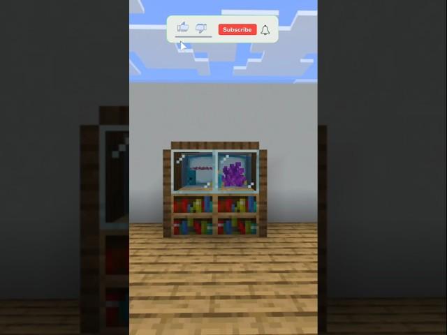 Minecraft Easy Aquarium #shorts