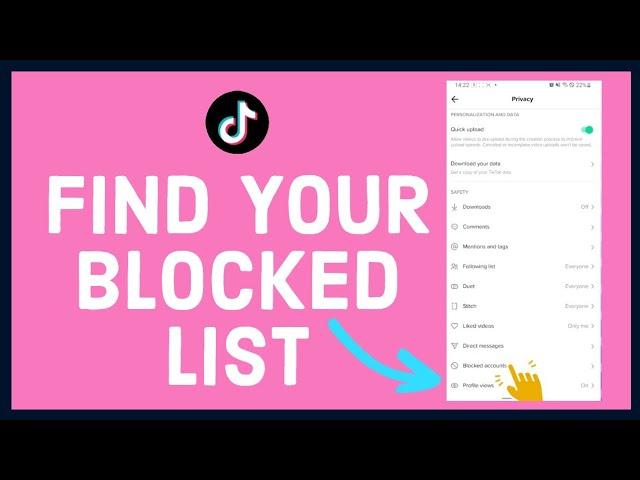 How to Find Your Block List on Tiktok ? Check Your Block List on Tiktok (2022)