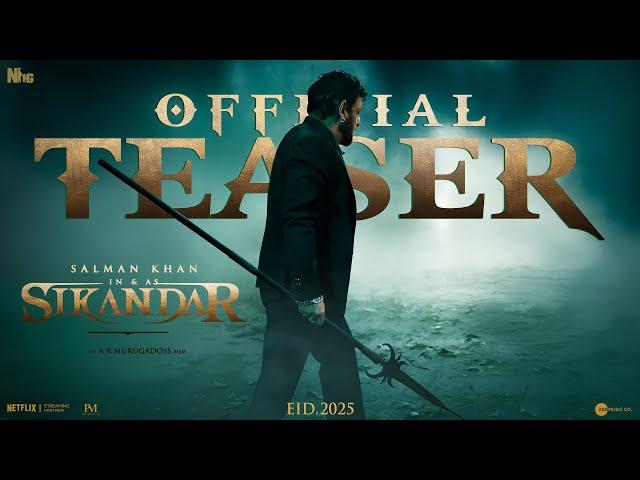 Sikandar - Teaser | Salman Khan | Kajal Aggarwal | Rashmika | Suniel | A.R. Murugadoss (Fan-Made)