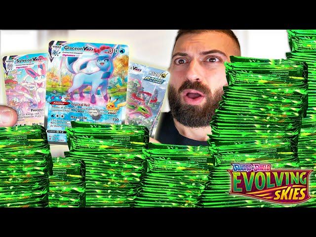 Pull EVERY SECRET RARE From 1,000 Evolving Skies Packs?!