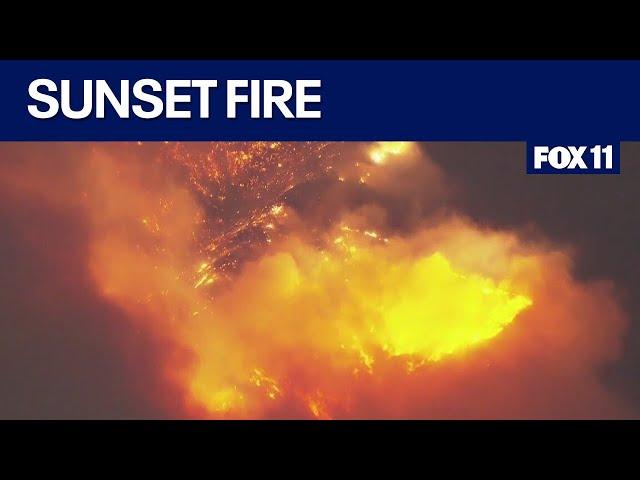 Hollywood Hills Fire: Sunset Fire is latest California wildfire