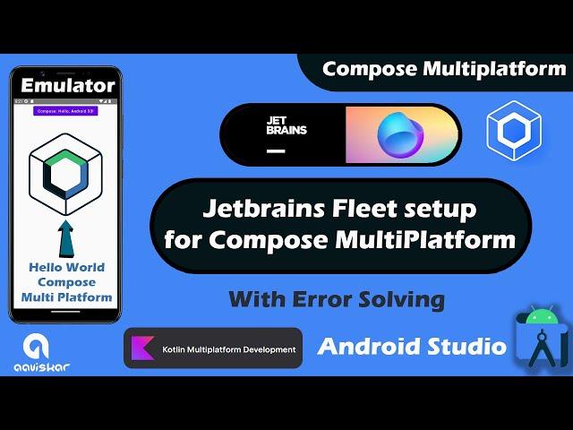 How to Setup Jetbrains Fleet IDE for Compose Multiplatform | Kotlin Multiplatform for Android