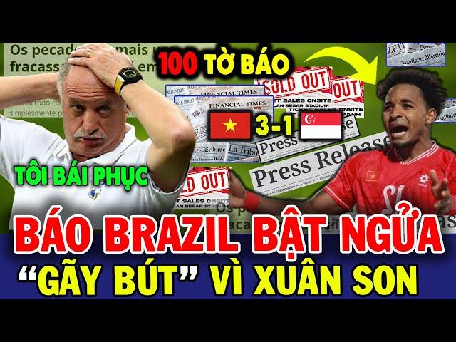 Triệu tờ Báo Brazil sôi sục vì Xuân Son cả Đêm, tặng thưởng khó tin đến Việt Nam | NHM tự hào