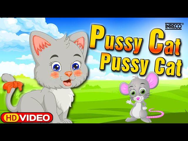 Pussy Cat Pussy Cat | Nursery Rhymes | Classic Children Rhymes | Kids Rhymes