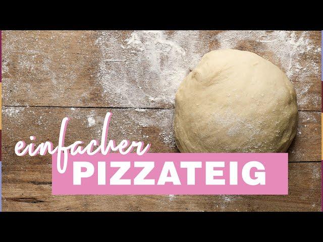 Pizzateig, super einfach und schnell selbst gemacht!