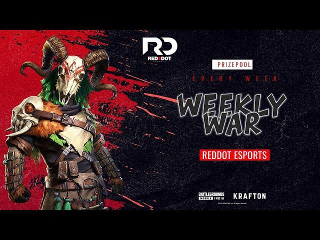 BGMI |WEEKLY WAR  | SEMI ROUND 2 | LIGHTFORCE ESPORTS | REDDOT ESPORTS